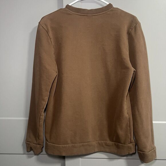 Oakley Regular Fit Long Sleeve Crew neck Sweatshirt Brown Size US Small - Picture 3 of 7